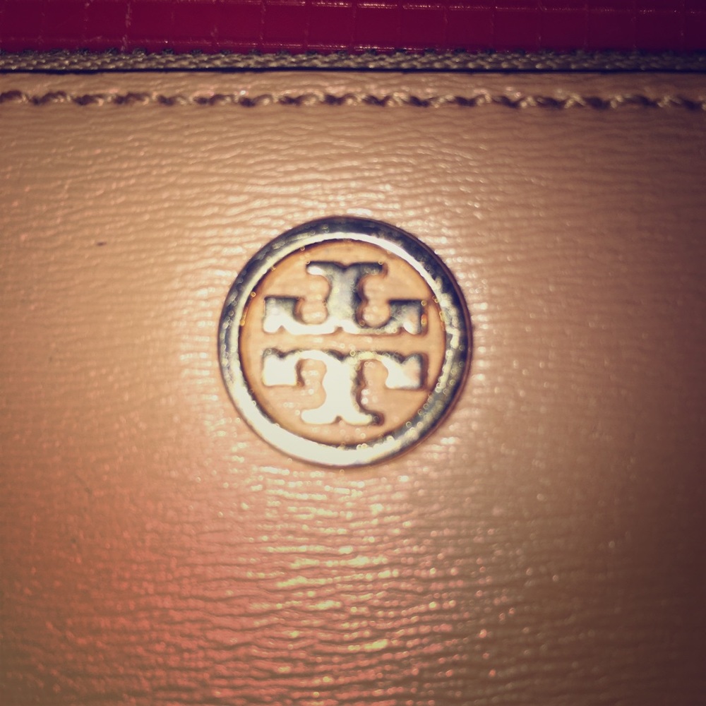 Authentic Parker Leather Ziplet Tory Burch